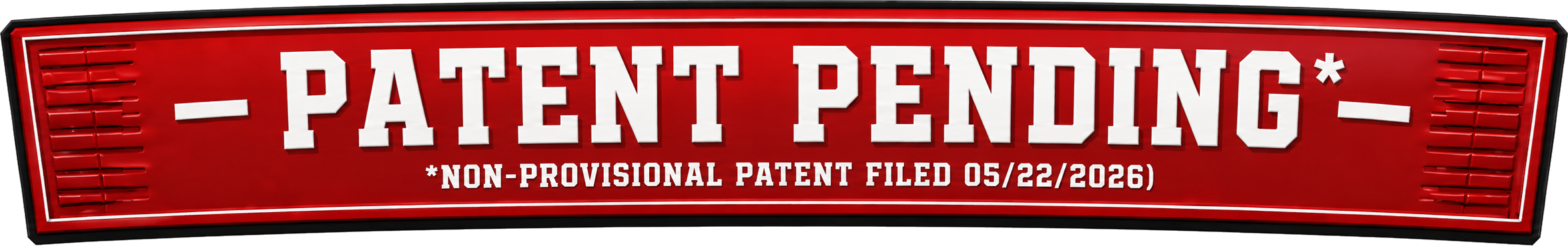 Patent pending — non-provisional patent filed 05/22/2026